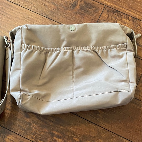 Calpak Taupe Leather Tote Bag - Picture 2 of 4